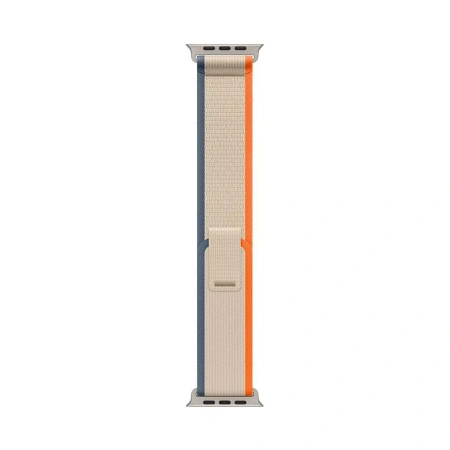 Apple Watch Ultra 2 49 mm Titanium Case Orange/Beige Trail Loop (S/M)