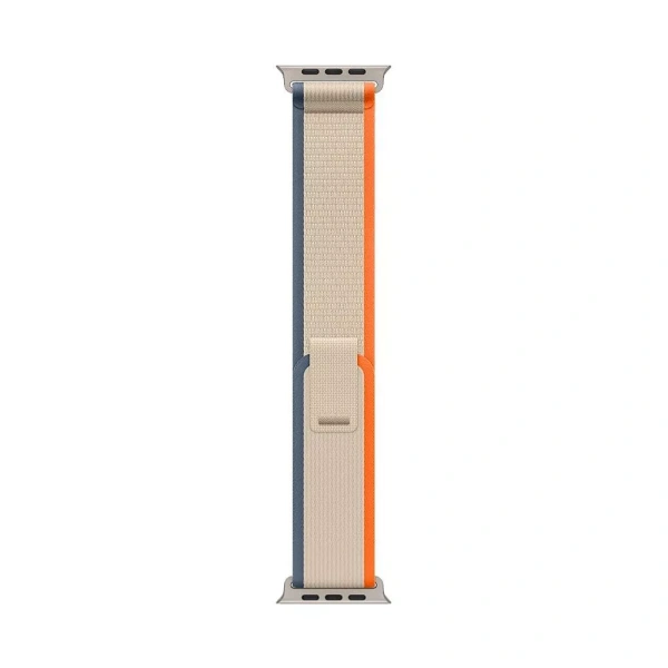 Apple Watch Ultra 2 49 mm Titanium Case Orange/Beige Trail Loop (S/M)