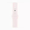 Apple Watch Series 10 42mm Silver Aluminum Case with Light Blush Sport Band (M/L)